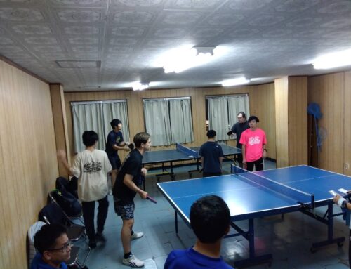 卓球もひとそれぞれ
